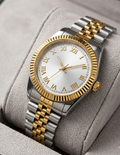 Exclusive Two-Tone Designer Watch – Luxury Crafted